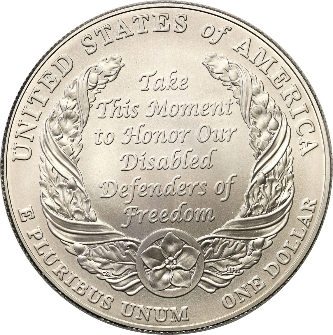 USA. Dolar 2010 W, Weterani wojenni